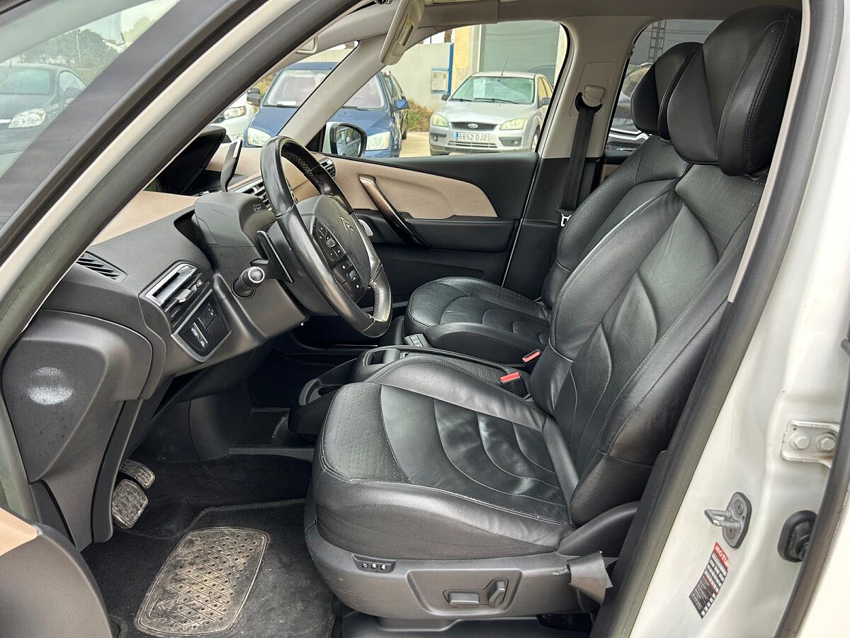 CITROEN C4 GRAND PICASSO 2.0 BLUE-HDI AUTO SPANISH LHD IN SPAIN 83K 7 SEATS 2014